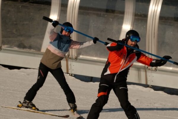 Privatunterricht für schnelle Fortschritte beim Skifahren