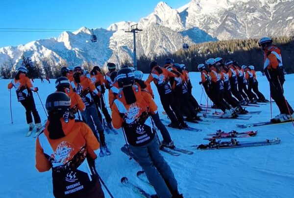 Traumhafte Aussicht im Skigebiet Hinterstoder