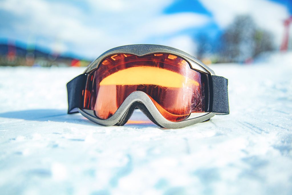 ski googles